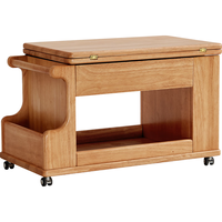  LINSY/林氏家居 可移动折叠 实木茶几