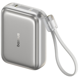 倍思 E00294 45W快充 充电宝  45W闪充 | 自带C口线 | 钛色 20000mAh