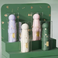 勋阳宇乐 防晒防紫外线烫金胶囊太阳伞 樱花粉