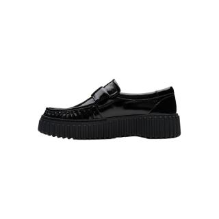  Clarks/其乐 厚底 女士乐福鞋 黑色 261793544 36
