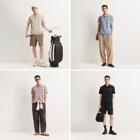  JACK&JONES/杰克琼斯 凉感 男士polo衫