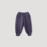 BALIPIG/巴厘小猪 加厚保暖 儿童加绒裤 暮山紫 110