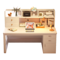  MIHAO/米昊 一体桌 学习桌 书柜 抽屉桌 热【主图】暖白色120*60*152