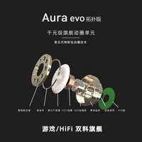  rose technics/弱水时砂 hifi级高音质 入耳式电竞耳机