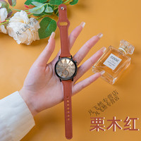 HUAWEI/华为 监测 女士智能手表+小蛮腰栗木红表带