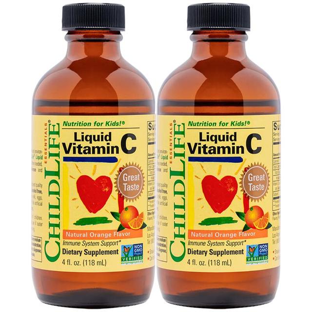 CHILDLIFE 童年时光VC甜橙118ml*2瓶装 效期26年.10月