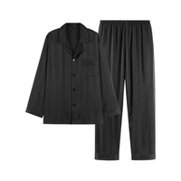 YALU/雅鹿 冰丝 男士睡衣套装 NSNY-灰钻款-长袖长裤 XL 男【125-145斤】