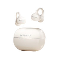 山水 AI翻 蓝牙耳机 舒适加强丨白色