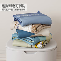  佩奇状元 可折叠 简易衣柜 加固1.5m律动卡通【合金钢筋头】