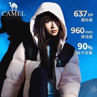 骆驼 石墨烯 羽绒服 连帽