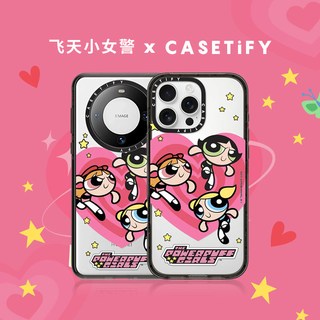  CASETiFY 联名 手机壳 透明-黑框（MagSafe）