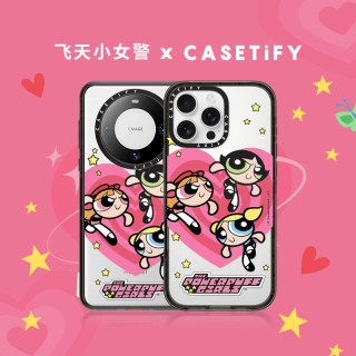  CASETiFY 联名 手机壳 透明-黑框（MagSafe）