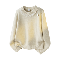  I.T 甜美蕾丝边 女士针织衫