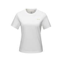  UNDER ARMOUR/安德玛 轻量透气冰丝凉感 女士T恤 米白色 S