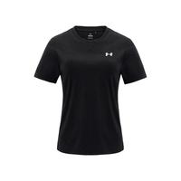  UNDER ARMOUR/安德玛 轻量透气冰丝凉感 女士T恤 漫暮黑 S