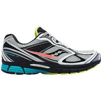 Saucony索康尼PROGRID GUIDE 7男女缓震耐磨防滑千禧复古休闲鞋 白黑 45