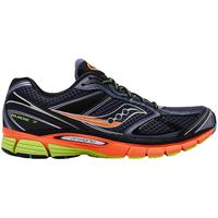 Saucony索康尼PROGRID GUIDE 7男女缓震耐磨防滑千禧复古休闲鞋 灰黑 45