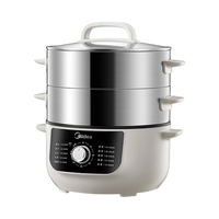 美的 MZ-ZGE2866 14.5L电蒸锅 猛火速蒸 急速升温 白色 14.5L MZ-ZGE2866
