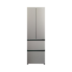 Panasonic 小法棍 Xtra系列 NR-XG41PEB-S 风冷法式门冰箱 400L 星际银