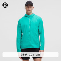  lululemon/露露乐蒙 防风 男士运动夹克 热带青 2XL