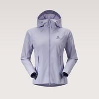 KAILAS/凯乐石 防风防泼耐磨 女士软壳衣 淡玉紫 2XL