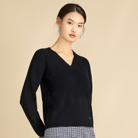  春竹 100%纯羊毛 女士羊毛衫