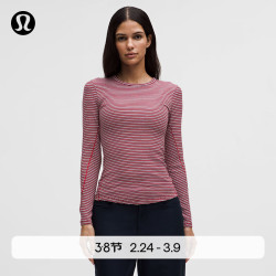 lululemon 女士紧身剪裁长袖 T 恤