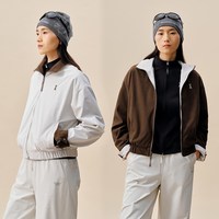 ANODETO/安欧兔 防风防水 女士冲锋衣 杏撞棕 S