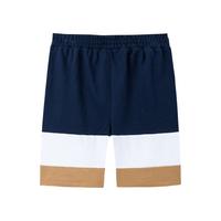 Levi's 李维斯童装男童短裤夏季儿童舒适纯棉休闲撞色裤子 深靛蓝 110 /53 【身高104-110cm】
