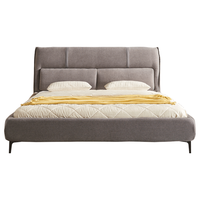  DeRUCCI/慕思 典雅 布艺床+乳胶床垫 内嵌款（深灰色）+MCW1-155 床垫