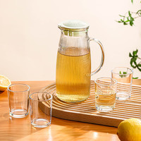 乐唯诗 高档轻奢茶具5件套 4杯1壶