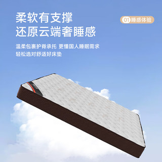  巴邦克 五星级酒店用 独立弹簧床垫+3E椰棕