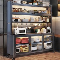 唐辑 餐边柜 六层 灰色 120cm