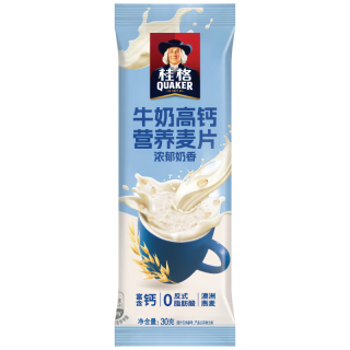 桂格 高钙营养 燕麦片 牛奶高钙30克20条包