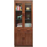  ZHONGWEI/中伟 玻璃门 中式实木书柜