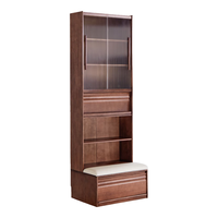  LINSY/林氏家居 中古风 实木书柜