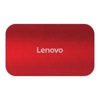  Lenovo/联想 高速读取550MB/S 移动固态硬盘 1TB 【时尚轻薄ZX7 SE 红色】550MB/s