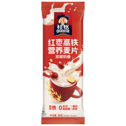 桂格 便携 红枣高铁营养燕麦片 红枣高铁30克20条包