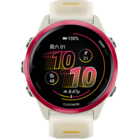 佳明 Forerunner 570 炽动红 42mm 心率血氧智能运动手表