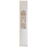  QuanU/全友 奶油轻奢 收纳柜 单门边柜+单门顶柜