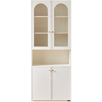  QuanU/全友 轻奢 书柜 玻璃门书柜