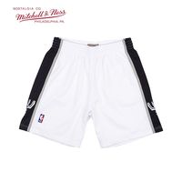 百亿补贴：Mitchell&Ness 马刺SW球裤夏季篮球裤运动休闲短裤五分裤裤子男子