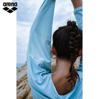 百亿补贴：arena 女士长袖冲浪服专业运动瑜伽游泳高弹 防晒泳衣
