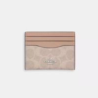 COACH 经典标志老花迷你实用证件包卡包