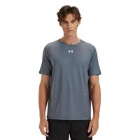 安德玛 运动休闲健身透气跑步骑行针织短袖T恤 球衣