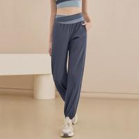 佑游 瑜伽裤早春女高腰修身显瘦束脚简约百搭健身房运动裤