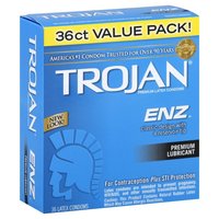TROJAN 润滑安全套 天然乳胶材质 储精囊设计 36只装 成人用品 防护可靠 电子检测品质保证