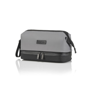 今日必买：新秀丽 【干湿分离】便携洗漱化妆包隔层分区收纳  4.5L 674*08042