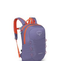 OSPREY 中性儿童徒步背包,带液压储液罐,Euphoria 紫色,均码,徒步背包带液压储液罐