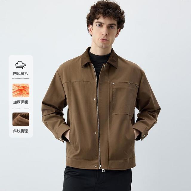 Marc O'Polo MOP春秋时尚宽松男式夹克休闲外套男